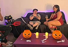 pitoco the dwarf fucks the presenter hard on hidden camera 😈