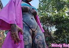 i tried on these cheeky micro bikinis and they fit so snug on my curves, but i kinda messed up the order or something, haha