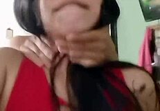 Fucking babysitter on webcam live broadcast with big tits and ass.