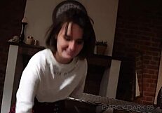 Hot sex with an amateur in a hotel room with a stranger