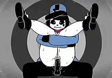 I enjoy cartoon adventures with mime