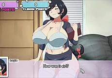 waifu hub s7 - rumi sucking blowjob in bunny outfit?