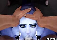 Hot Widowmaker And Raven Compilation