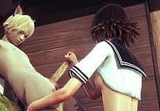 ミアの無修正ヘンタイでシコシコ中出しに夢中！