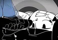 I enjoy cartoon adventures with mime