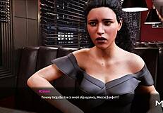 Fashionbusiness Game Shows 3D Cartoon Pussy Flashing in Public Restaurant Scene E2 53