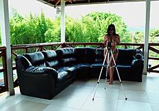 Rough sex with Colombian MILF