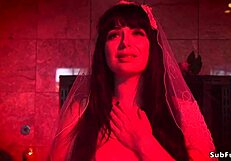 Milf Bride Takes DP Gangbang with Intense Anal Banging and Domination