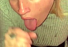 10 minute of deepthroat slut blonde love dick