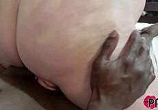 Nerdy housewives bring BBC home for a group sex session