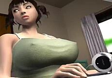 Yey1173 HMV - Tricky Umemaro3D with Big Tits Cartoon Action