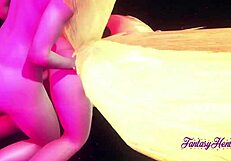 Ahri Star Guardian's Hard Sex in League of Legends Hentai!