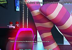 name88s triangle 20 - movie night with cute busty blonde