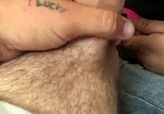 Asian Amateur Sucks Huge Uncut Cock POV