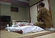 Caught Seducing Waitress at Hot Spring Inn for Secret Sex