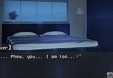 Wife hiding video part 1 with English subtitles: A hentai game