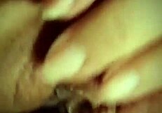 Homemade video of husband fingering wife's wet pussy.
