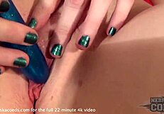 this ginger bbw pawg is masturbating on camera for the first time, so cute