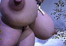 anime hentai ass fantasy in cursed grove