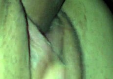 Intense creampie hits clit again.