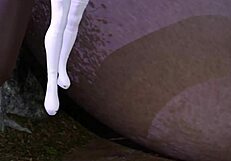 anime hentai ass fantasy in cursed grove