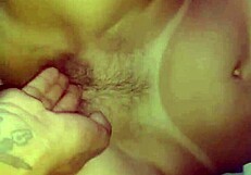 amateur wife masturbates big interracial cock