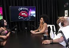 Safada Tifany Rocha Shows Tits in Brazilian Gangbang DP Discussion