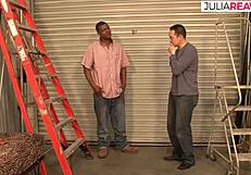 Asian wife cheats with big black cock on husband