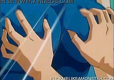 shy anime teen babe in hentai style