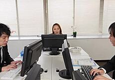 Yuri Mikawa has overtime sex with her aunt and boss in the office