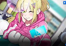 hentai slut pays with big tits 😏