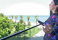 hot gangbang with double vaginal banging and bukkake cum on face