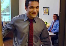 i secretly hookup with hot guys in gay office parody