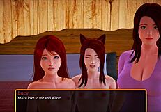 My new family 498 with blonde small 18+ tits and game.