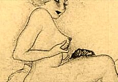 빈티지 에로 일러스트가 영원한 매력을 담아