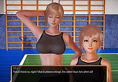 My new family 498 with blonde small 18+ tits and game.