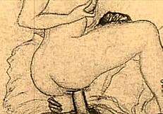 Vintage Erotic Illustration Captures Timeless Charm