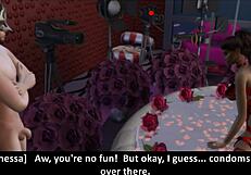 omg, vanessa's special guest in chapter 18 of sims 4 blew my mind