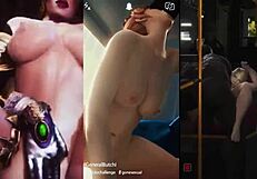 Futa and MILF in 3D VMP fucking scene
