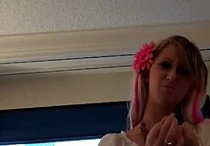 Asian Femdom Humiliates Small Cock In POV