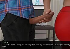 Episode 171 of Where the Heart Is featuring big tits and ass in 3D cartoon style.