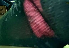 Step Gay Dad Eats Rubber in Hot Dilf Scene