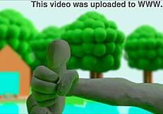 Claymation masturbation anime hentai cartoon