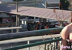 Manu Fox Masturbates Publicly On Street