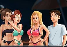 Holy Hell, Kinky Girlfriend Shares Her Hung Boyfriend With BFF for Beach Fun!