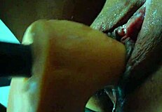 Asian Masturbates with Dildo