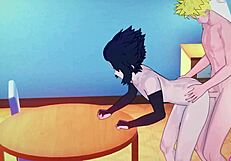 Naruto and Sasuke in wild hentai?