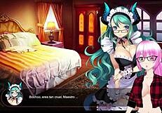 Lin la dragona de hielo in mirror 05 with a monster!