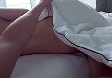 I’m obsessed with this creampie from my big tits step sister. Her ass shaking drives me wild every time!