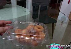 TEASING TEEN STEPSISTER GETS ROUGH SPANKING AND CUMSHOT FROM BIG COCK